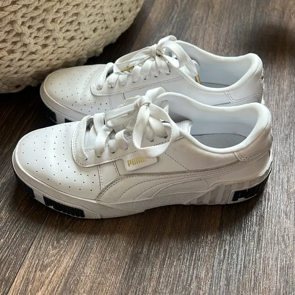 Puma White Sneakers - Image 3