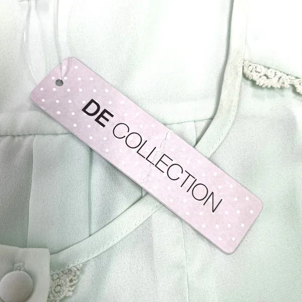 DE Collection City‎ Center Blouse Top Womens Size Medium Cottagecore Coquette - Image 10