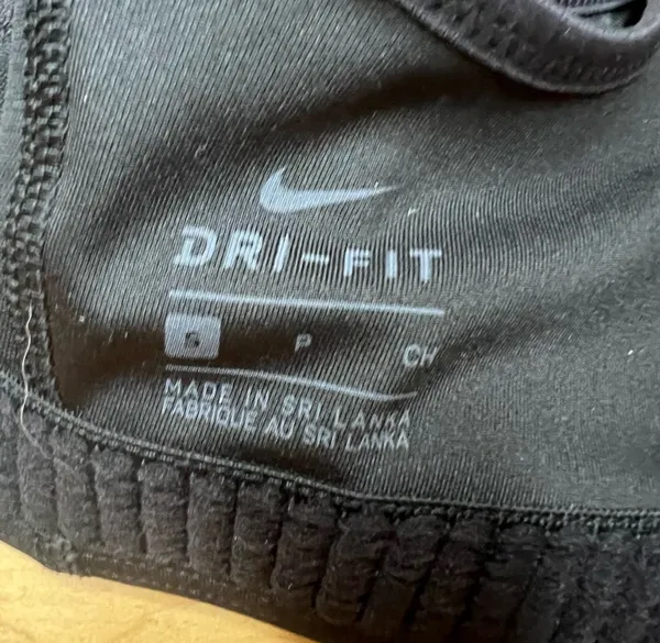 Nike Black Sports Bra - Image 5