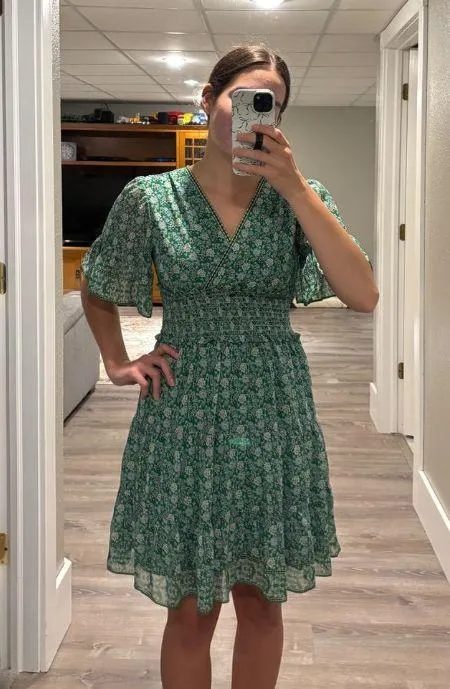 Max Studio Green Dress - Image 3