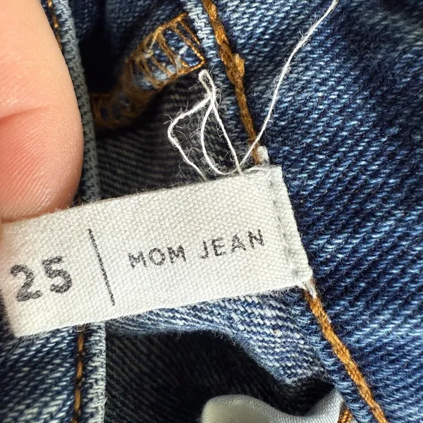 Pacsun‎ Womens Distressed Mom Jeans Size 25 Pants Destroyed Denim - Image 3