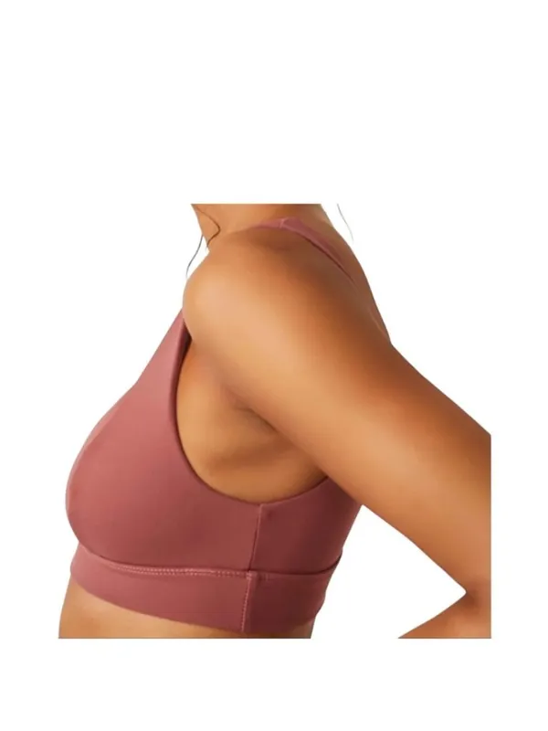Free People Movement Duo Corset Bra Pink Size M Summer Minimalist Loungewear - Image 8
