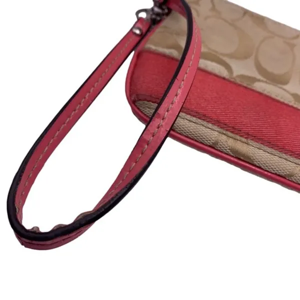 COACH Canvas Wristlet - Image 6