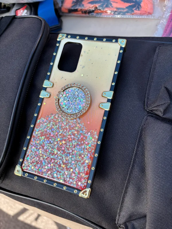 Samsung S20 plus glitter case✅✅🔥🔥 Multiple - Image 2