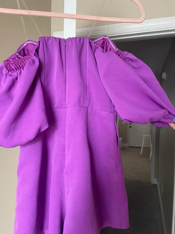 DO+BE Purple Romper - Image 6
