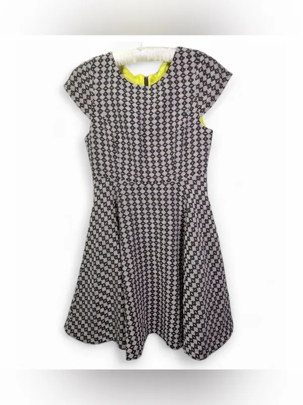 Anthropologie Maeve Women’s Jacquard Geometric Fit and Flare Short Size 6 - Image 3
