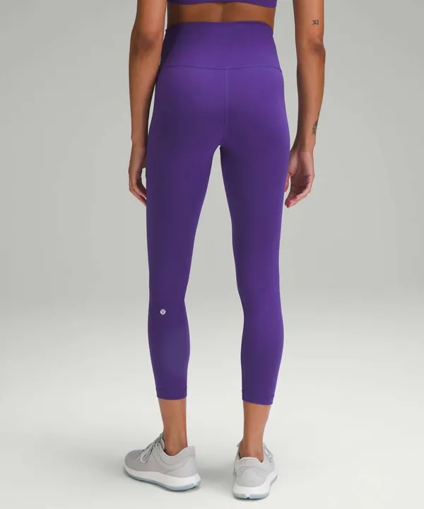 Lululemon Purple Wunder Train Leggings 25" - Image 2