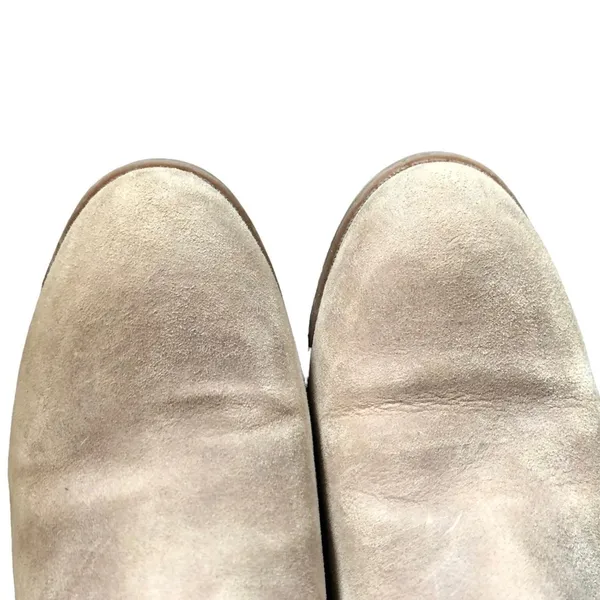 Lauren Ralph Lauren Mehira Leather Suede Booties Sz. 7.5 Tan Brown Equestrian - Image 5