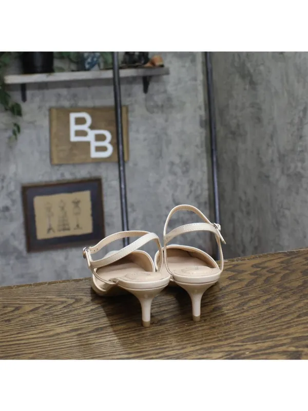 NWT Bandolino Rose Pointed Toe Kitten Heel Pump BNROSE3 Ivory Off White 8M - Image 10