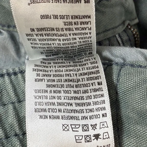 American Eagle Women’s Stretch High-rise Straight Leg Cargo Pant W2121 Sz 10 - Image 8