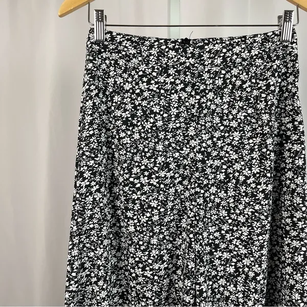 Boho Small Ditsy Floral Daisy Wide Leg 60's Flare Pants Hippie Retro - Image 6