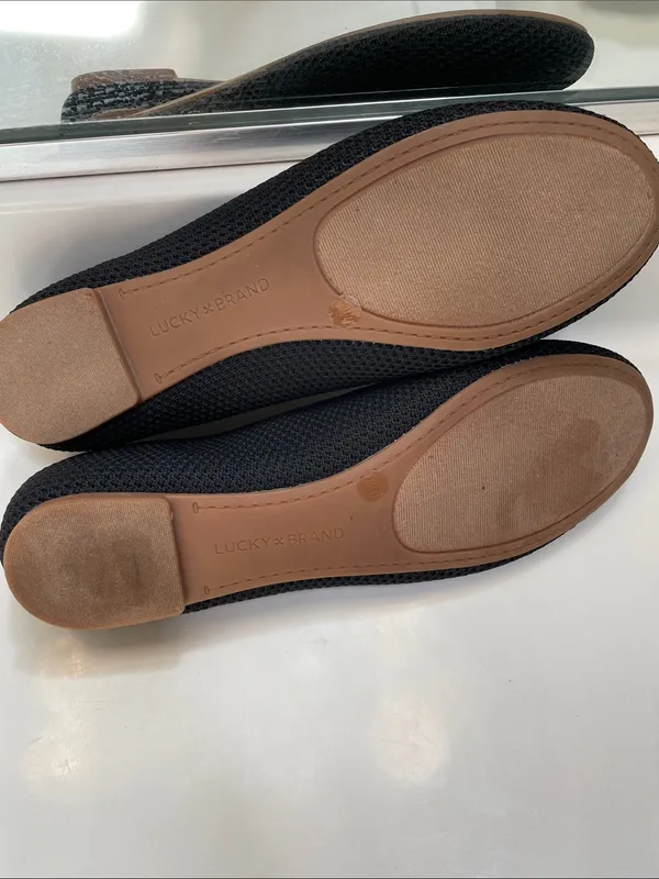 Lucky Brand Women’s Erin Knit Black Ballet Flats - Image 5
