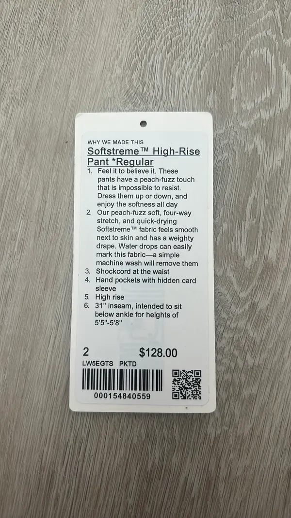 Lululemon Softstreme Pants - Image 5