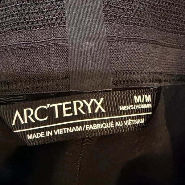 Arcteryx Norvan Hybrid Tight Mens Medium Black Gore-Tex Running Pants - Image 8
