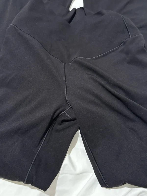 aerie Black 'Offline' High-Waist Active Shorts - Image 4