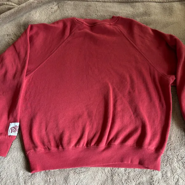 Dr Pepper Sweatshirt Red - Image 5