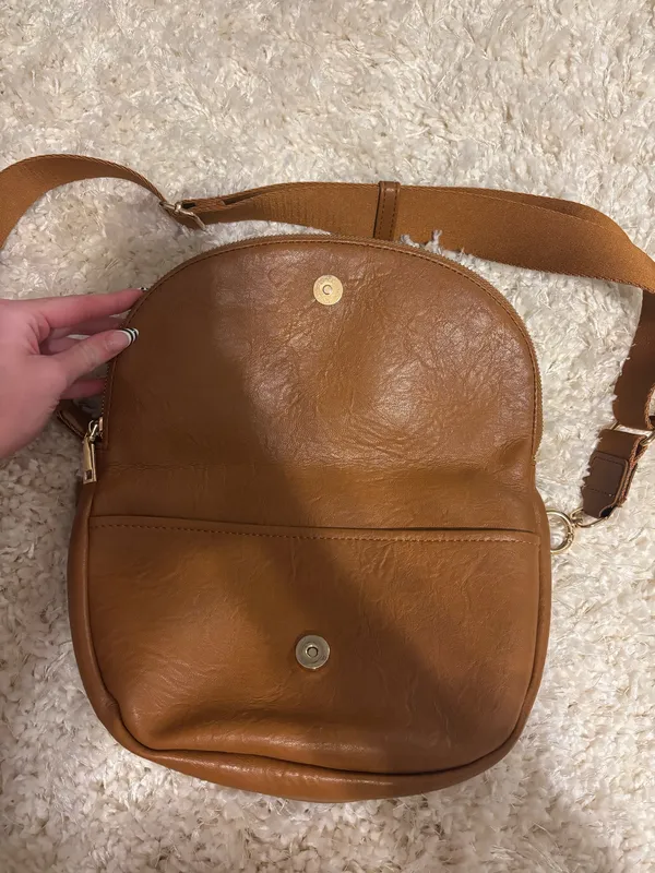 Brown Leather Purse - Image 2