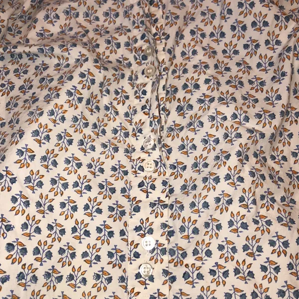 DOEN floral pullover dress size small - Image 6