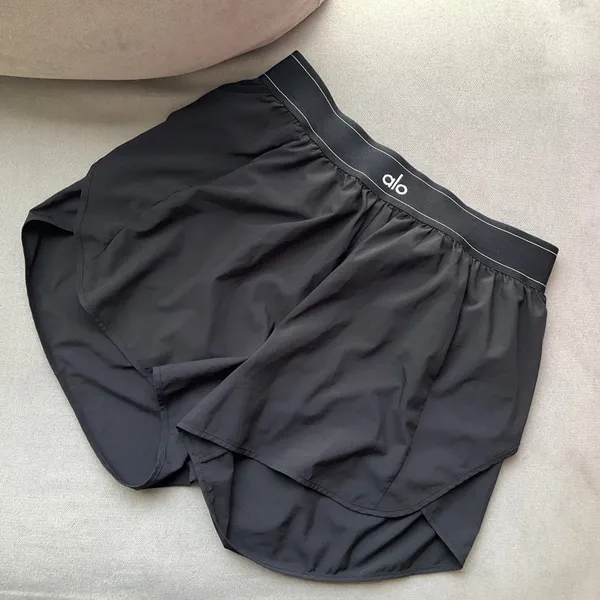 Alo Yoga Match Point Short Black L - Image 2