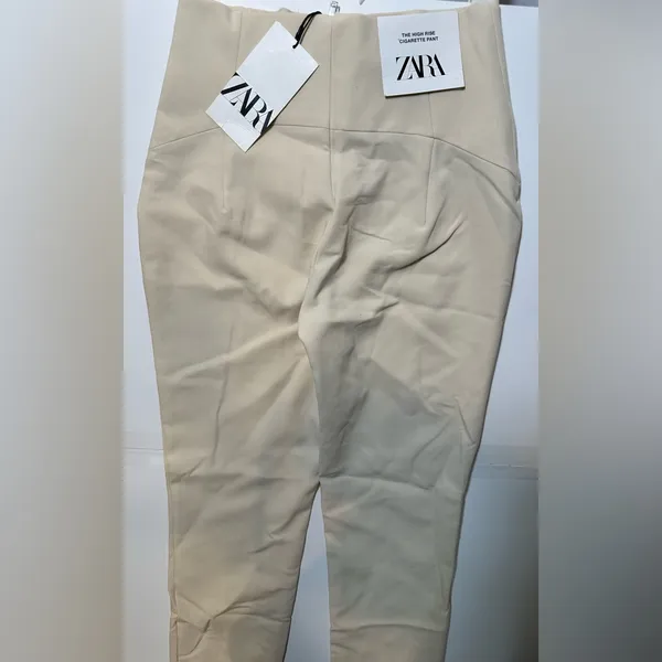 Zara *NWT* Cinched Waist Pants - Image 9