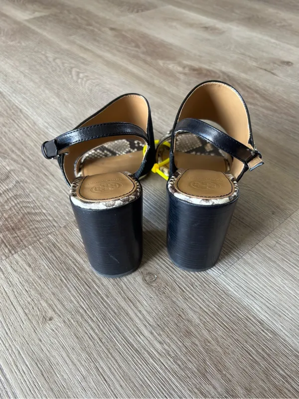 Tory Burch Kira Snakeskin Suede slingback S 8.5 - Image 8