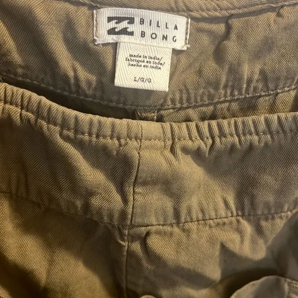✨Billabong Wild Pursuit Short Sz Large Sage Overalls✨ - Image 6