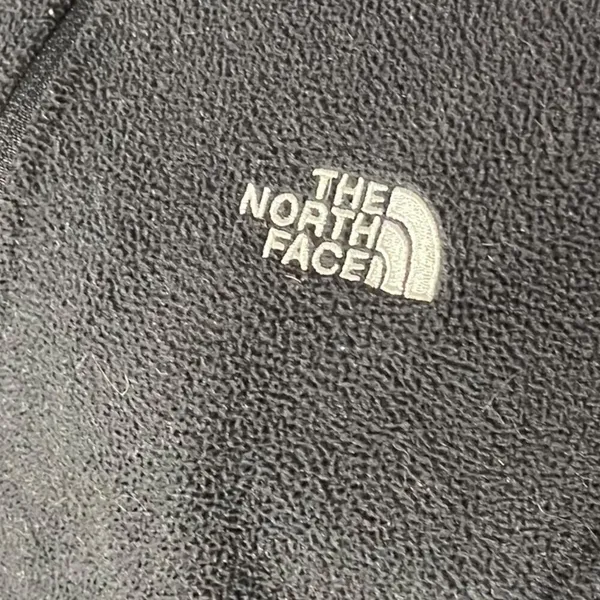The North Face Women's‎ S 1/4 Zip Fleece Pullover Solid Black Gorpcore Outdoor - Image 2