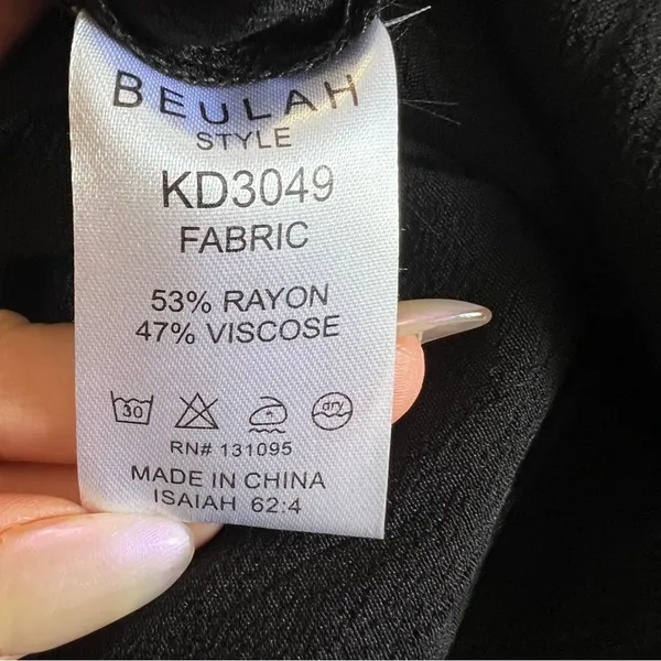 Beulah Style Black Pleated Sleeveless Maxi Dress NWT Size Small - Image 9