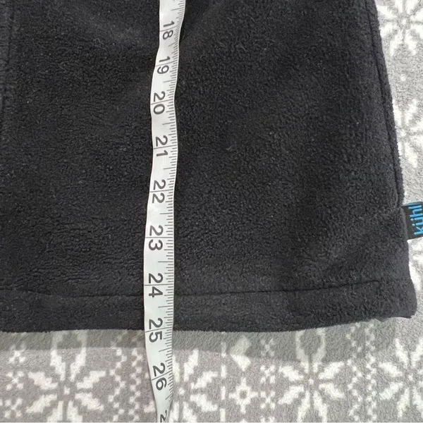 Kuhl Red & Black Fleece Sleeveless Vest J w/ Pockets Small Outdoor Gorpcore‎ - Image 9