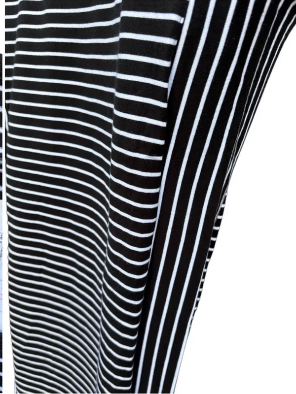 NWT EVEREVE CHARLIE Scoop Neck Pima Cotton Dress Stripe Large Retail $98.00 - Image 8