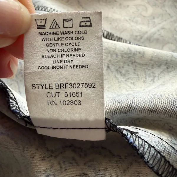 Briggs New York women's blazer jacket blue and black collared button down small - Image 10