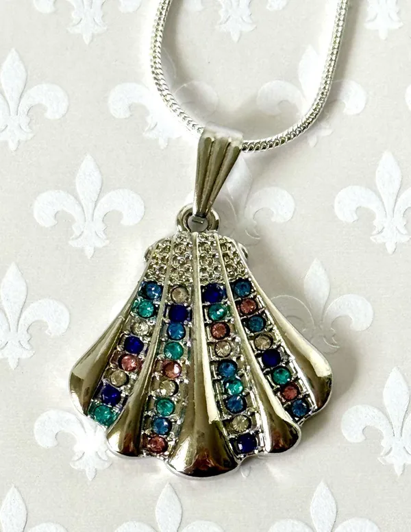 Sterling Silver Seashell Necklace - Image 2