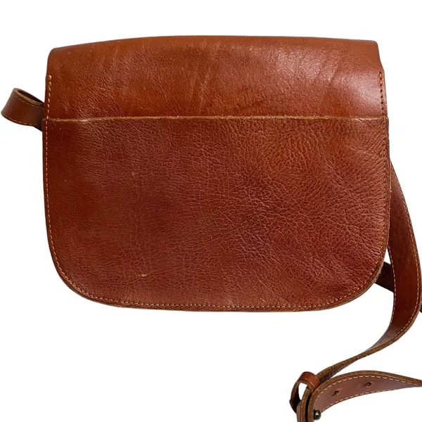 Lucky Brand The Point Genuine Leather Saddle Bag - Image 4