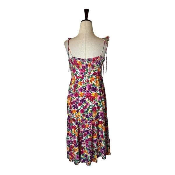 Showpo‎ Dress Women 8 Pink Packed Floral Print Monaco Midi Boho Cottagecore - Image 4