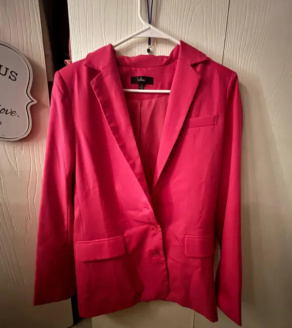 Inspired Element Hot Pink Blazer - Image 4