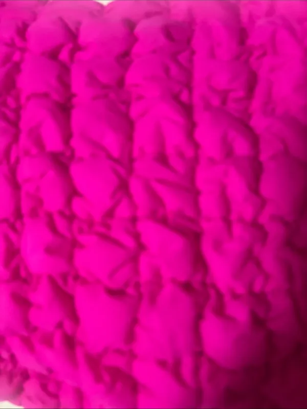 Hot Pink Padded Quilted Crossbody Shoulder Bag Fuchsia Pink Neon Barbie E-Girl - Image 11