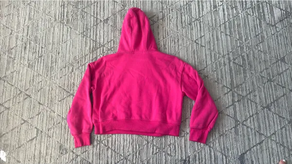Cropped Hoodie Pink Size M - Image 2