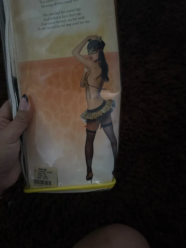 Sexy cheetah leopard Halloween costume - Image 2