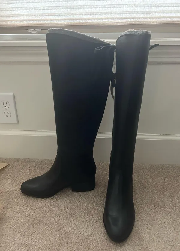 Lucky Brand Riding Boots Leather - Image 2
