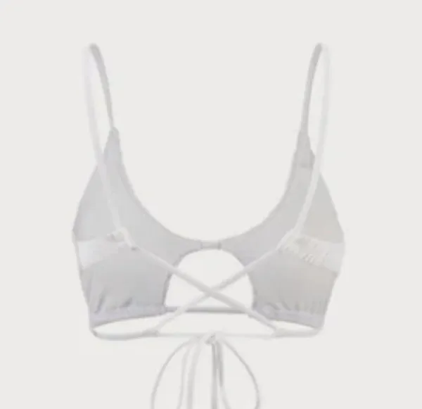 BERLOOK Water Ripple Cut-Out Bikini Top ONLY 44 - Image 7