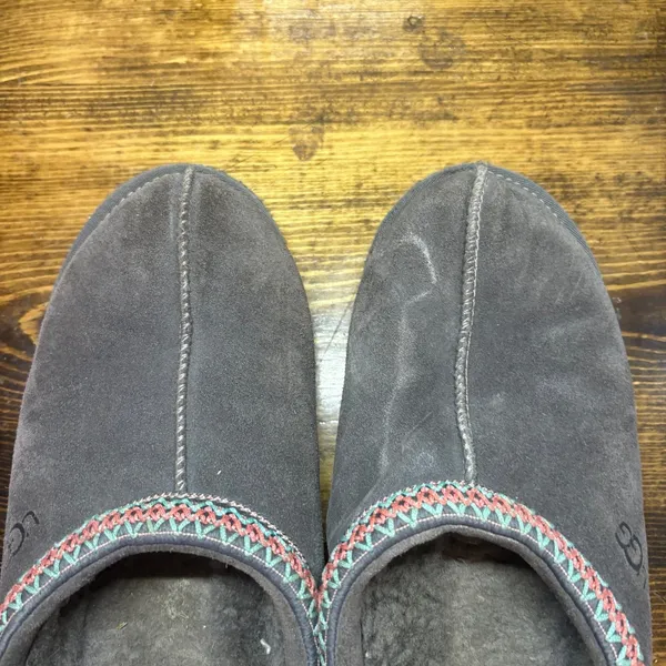 UGG Gray Tasman Slippers (Size‎ 11?) - Image 4
