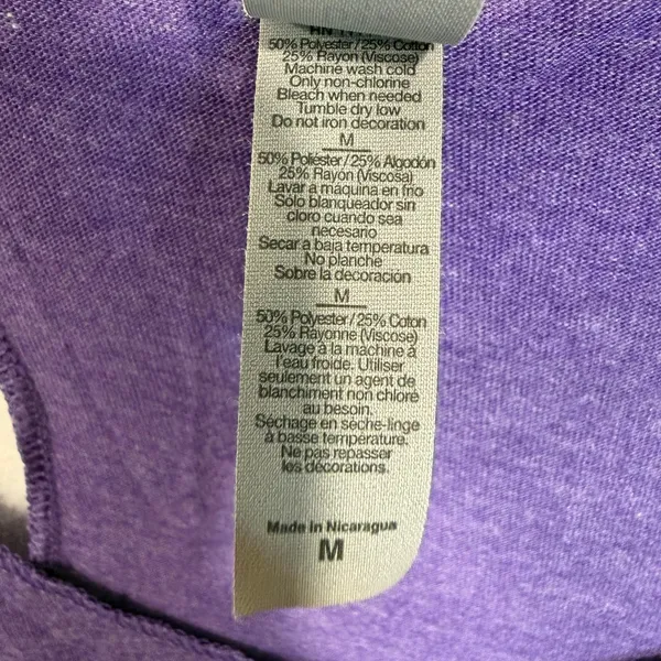 Next Level Apparel Disney Wish Magic in Every Wish Racerback Tank Top Women’s Medium Purple Heather - Image 4