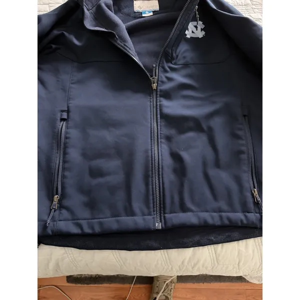 Columbia North Carolina Tar Heels Ascender Full-Zip Jacket Size Medium - Image 4