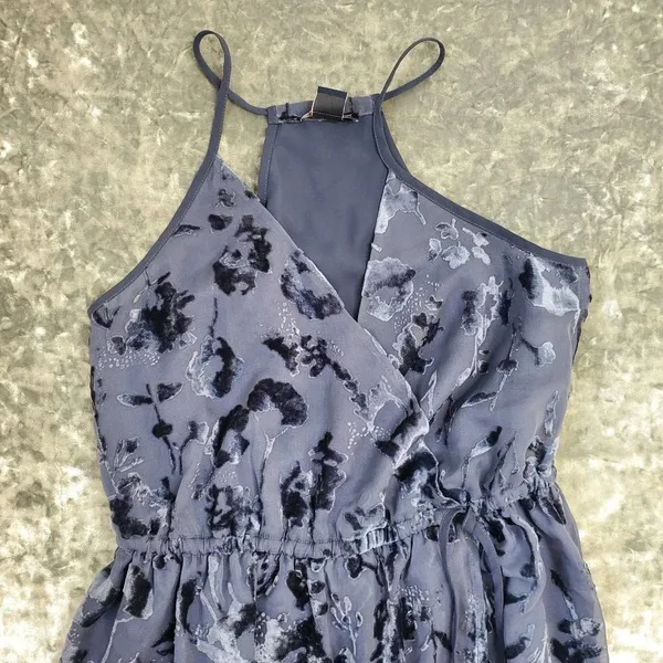 Lucky Brand Floral Velvet Midi‎ Dress - Image 2