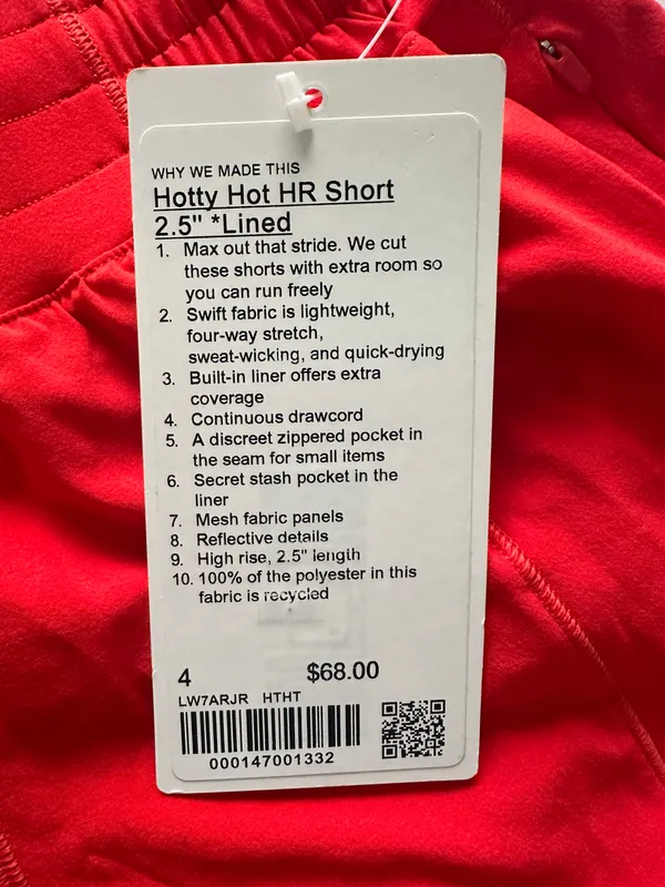 Lululemon Hotty Hot Short 2.5” - Image 5
