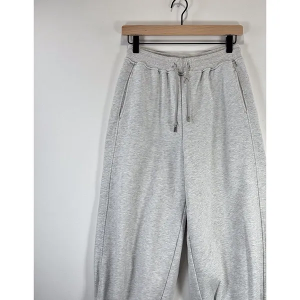 Nap Loungewear Womens Pants Gray Balloon Jogger Loose Streetwear Y2K Medium - Image 6