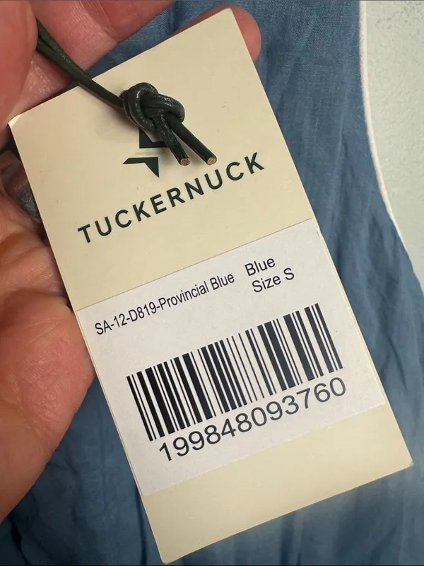 Tuckernuck Provincial Blue Leonie Dress *no belt NWT S - Image 5
