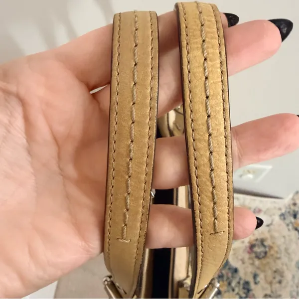 Coach Tan Leather Tote with Double Straps - Image 15