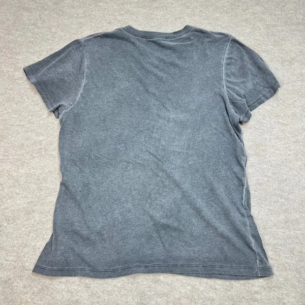 Prince Peter Weekend Lover Distressed Graphic Tee Charcoal Gray Women Medium GUC - Image 3