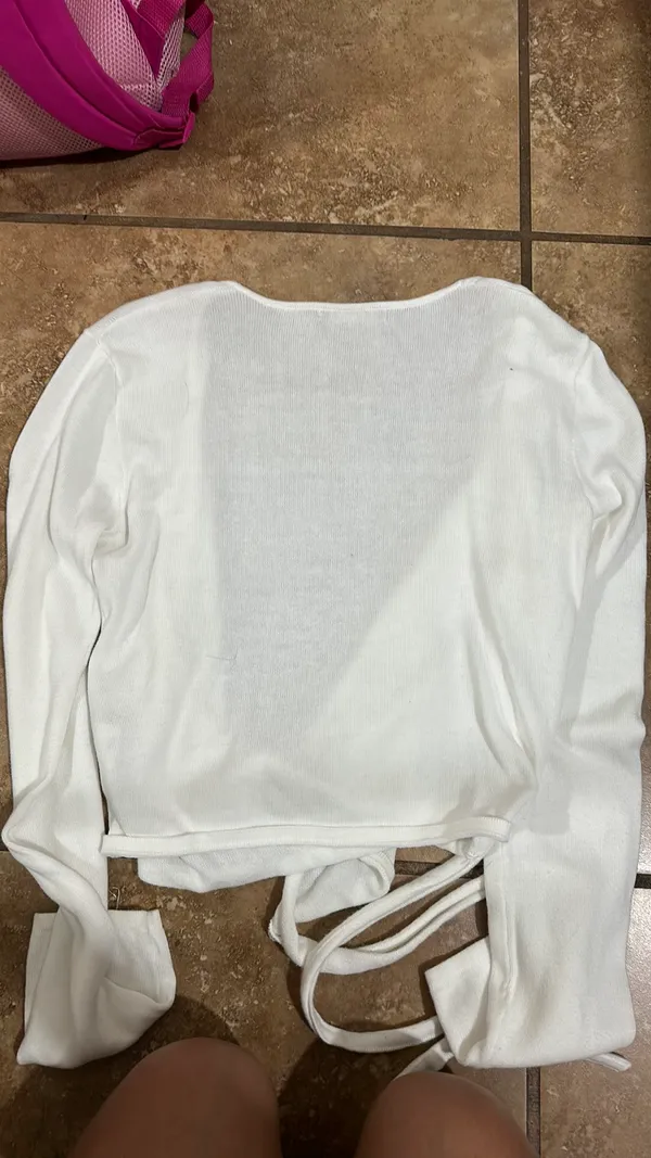 Brandy Melville Wrap Top - Image 4